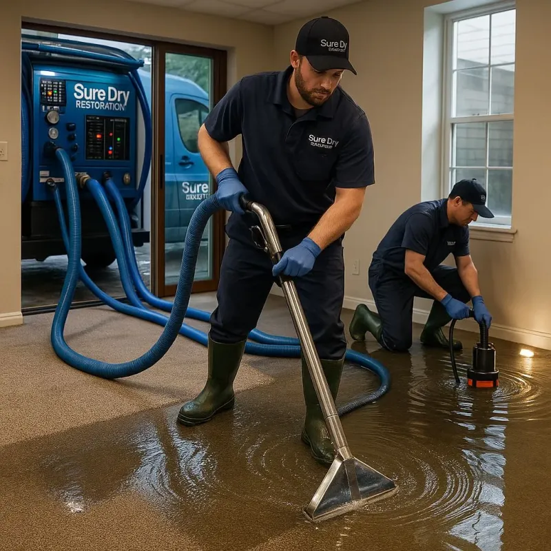 Water Extraction and Removal process in Georgetown, GA